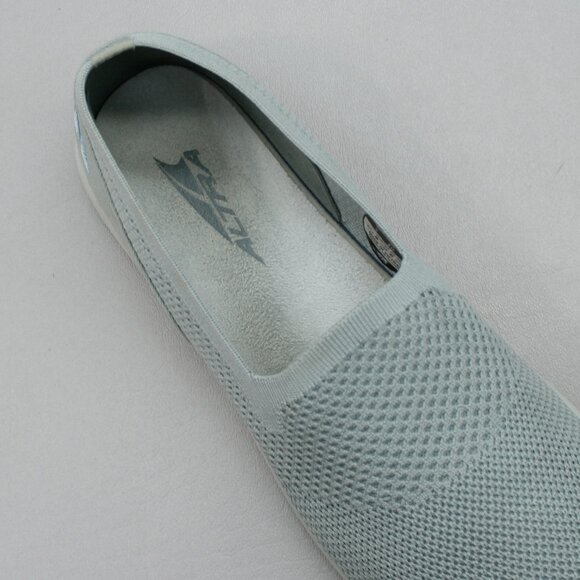 Altra Ladies 10 Tokala Light Gray/Blue Knit Comfort Slip-on Shoes Flats Loafers - Picture 7 of 12